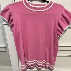 THML SS sweater pink
